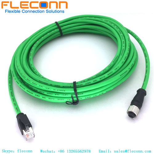Cable M12 de 4 pines