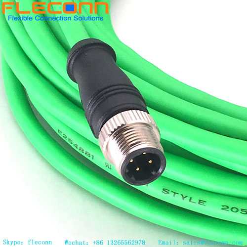 Cable M12 con codificación D a Rj45