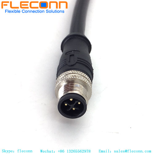M12 S-coded Male Cable