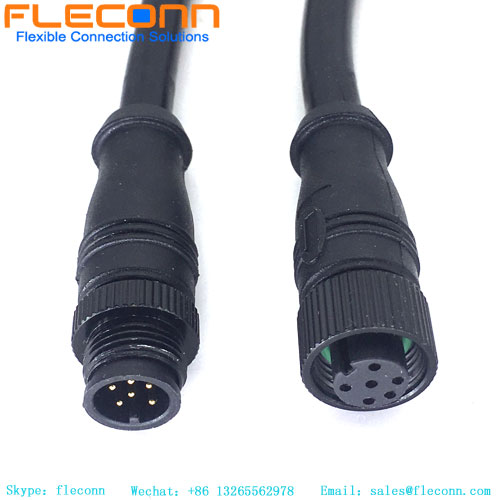 Cable M12 de 6 pines