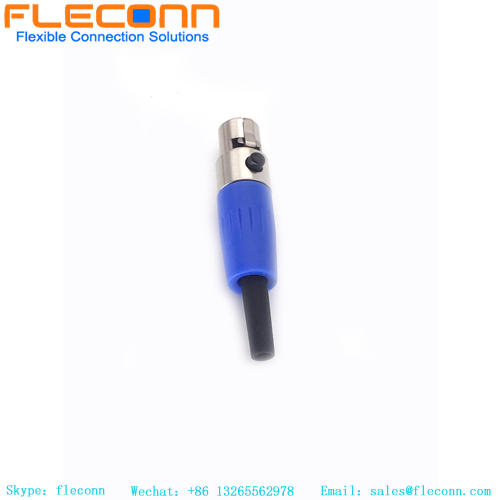 Conector Mini XLR de 3 pines