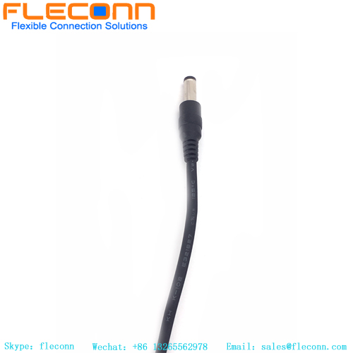 Custom DC Cable 5521 DC Power Cords Male Power Extension Cables