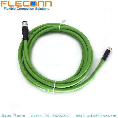 M12-M8 Connector Cable