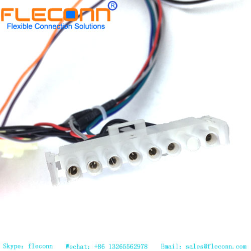 TE MATE-N-LOK 640582-1 Cable conector de cable a placa de 8 pines, paso de 6,35 mm