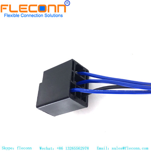 Arnés de cables automotriz del conector de 5 pines del zócalo 1-1904145-6 de la retransmisión de TE