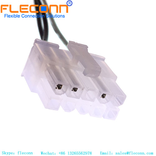 10 Pin 4.2mm Pitch Male Connector ，Molex 0039012100 Connector Cable