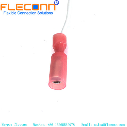 Cable conector de desconexión rápida tipo bala hembra, aislamiento de vinilo