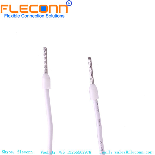 Arnés de cables del conector de terminales de extremo de cable tubular