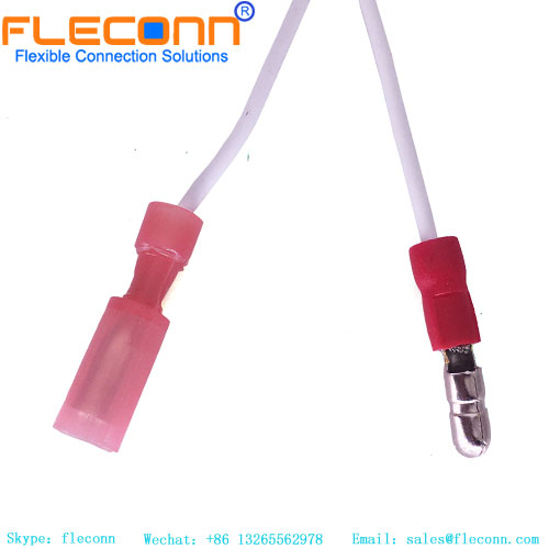 Cable conector de desconexión rápida tipo bala hembra, aislamiento de vinilo