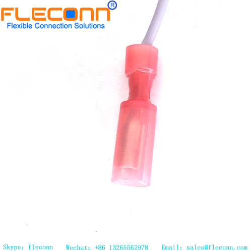 Cable conector de desconexión rápida tipo bala hembra, aislamiento de vinilo