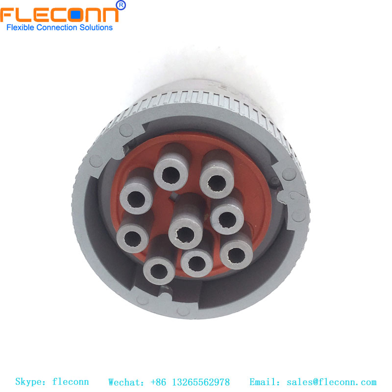 TE Connectivity - HD16-9-96S - HD10 Series 9 Pole Cable Mount Conn Plug  Female Connector