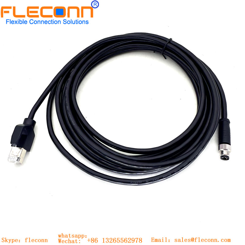 Cable blindado M8 de 5 pines