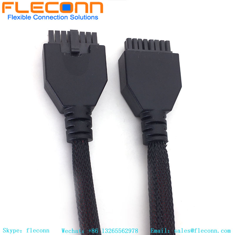 Conjunto de cables Molex Arnés de cables sobremoldeado Micro-Fit personalizado 43025-0500