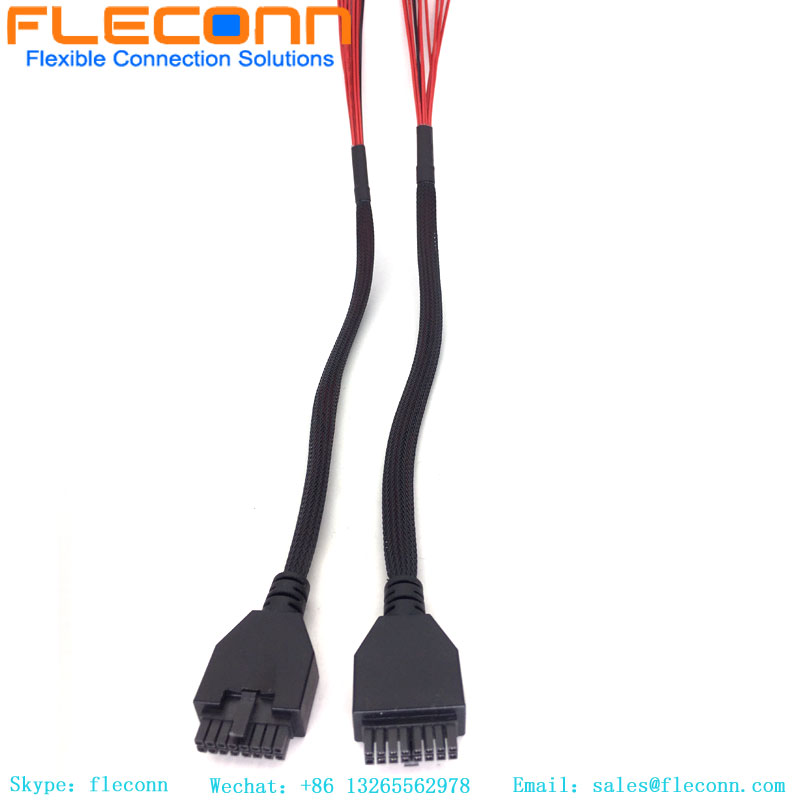 Conjunto de cables Molex Arnés de cables sobremoldeado Micro-Fit personalizado 43025-0500